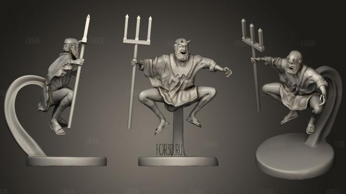 Devil Man2 stl model for CNC